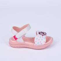 Sandália Papete Infantil Kidy Fly Unicornio com Pulseira Branca