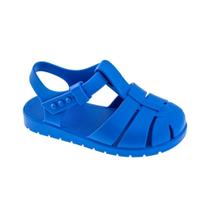 Sandália Papete Infantil Masculina Borracha Calce Facil Casual Conforto