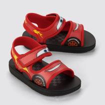 Sandália Papete Infantil Masculino Grendene Kids Relâmpago mcqueen Disney Conforto Sandália Papete Infantil Masculino Grendene Kids Relâmpago mcqueen Disney Conforto