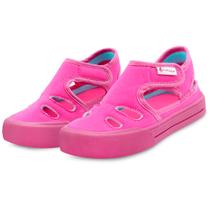 Sandália Papete Infantil Menina Casual Feminina Pink/Azul Mz Shoes