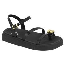 Sandalia Papete Infantil Menina Fivela Molekinha 2358113