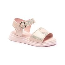 Sandália Papete Infantil Menina Pequito Glitter Fivela Coração Metalizada Futa Cor Confortável Antiderrapante Fashion Blogueira Moda Sandália Papete Infantil Menina Pequito Glitter Fivela Coração Metalizada Futa Cor Confortável Antiderrapante Fashion Blogueira Moda
