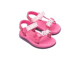 Sandália Papete Infantil Mini Melissa Baby Rider Bugs Feminino