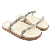 Sandalia Papete Infantil Offwhite