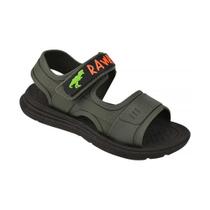 Sandália Papete Infantil Sport Verde Militar Preto Luelua 131002-927 Sandália Papete Infantil Sport Verde Militar Preto Luelua 131002-927