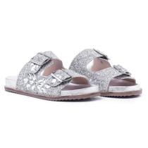 Sandalia Papete Ipê Mulato Feminina Brilho Strass Silver 9003 Sandalia Papete Ipê Mulato Feminina Brilho Strass Silver 9003
