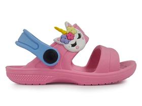 Sandália Papete Kimimo Unicórnio Conforto Infantil em EVA