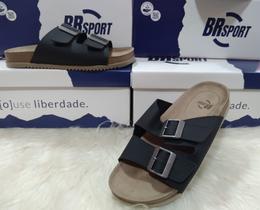 Sandália Papete masculina BR SPORT Napa Floter Rústico Neo- 2280.102