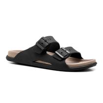 Sandália Papete Masculina Casual Slide Macia Antiderrapante Fivela Sandália Papete Masculina Casual Slide Macia Antiderrapante Fivela