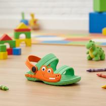 Sandália Papete Masculina Infantil Cores Vibrantes Modelo Verão Sandália Papete Masculina Infantil Cores Vibrantes Modelo Verão