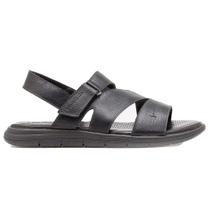 Sandália Papete Masculina Soul Denim Preto Democrata 015135-001