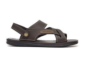 Sandália Papete Masculino Moto Motoqueiro Motociclista Adulto Danper - Marrom Sandália Papete Masculino Moto Motoqueiro Motociclista Adulto Danper - Marrom