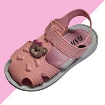 Sandalia Papete Menino E Menina Ursinho Bebe Confortável Envio Já