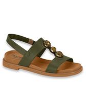 Sandalia Papete Modare Feminina Casual Conforto Detalhes Pedras Esporao Ref: 7205.106