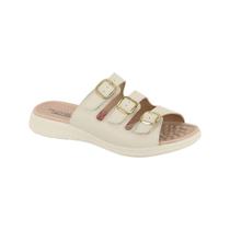 Sandália Papete Modare Feminina Conforto Tiras com Fivelas Sandália Papete Modare Feminina Conforto Tiras com Fivelas