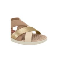 Sandália Papete Modare Feminina Conforto Tiras Elásticas Nude Sandália Papete Modare Feminina Conforto Tiras Elásticas Nude