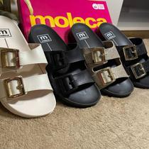 Sandália Papete Moleca Confortável Fivela Ajustável Sandália Papete Moleca Confortável Fivela Ajustável