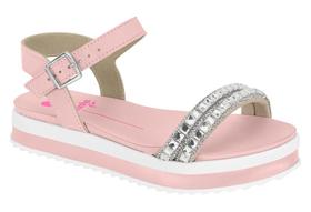 Sandalia Papete Molekinha Feminina Menina Kids Fofa Cristal Strass Confortável Sandalia Papete Molekinha Feminina Menina Kids Fofa Cristal Strass Confortável