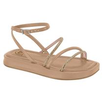 Sandalia Papete Molekinha Feminina Menina Kids Fofa Tiras Cristal Confortável Sandalia Papete Molekinha Feminina Menina Kids Fofa Tiras Cristal Confortável