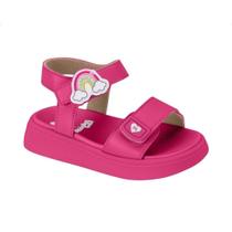 Sandália Papete Molekinha tiras autocolantes Original Conforto 2733102 Sandália Papete Molekinha tiras autocolantes Original Conforto 2733102