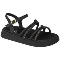 Sandalia Papete Molekinha Tiras Perola Fivela Napa 2358.106 Sandalia Papete Molekinha Tiras Perola Fivela Napa 2358.106