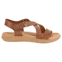 Sandalia Papete Pegada Couro Feminina - Amortech e Conforto Sandalia Papete Pegada Couro Feminina - Amortech e Conforto