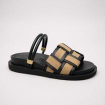 Sandalia Papete Soft Preto Dani Duran 149.1534