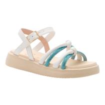Sandalia Papete Sua Sia 7051.00495 Menina Macia Anabela Bebe Leve