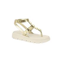 Sandália Papete Vizzano Flatform Tratorada Skipes Dedo Moda
