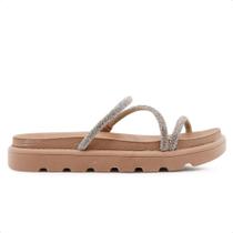 Sandália Papete Vizzano Strass Feminina Sandália Papete Vizzano Strass Feminina