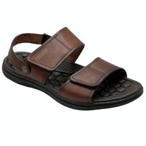 Sandália Pegada Em Couro Masculina 133303