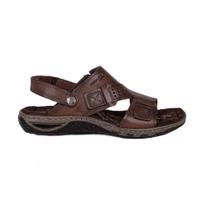 Sandalia Pegada Masculina Anatômica Couro Conforto 131662