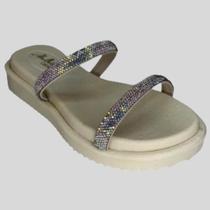 Sandália Pepete Infantil Meninas Stress Brilhantes Abelhinha 1601 Sandália Pepete Infantil Meninas Stress Brilhantes Abelhinha 1601