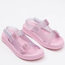 Sandália Petite Jolie Cake IN Translucido/Rosa PJ6409IN