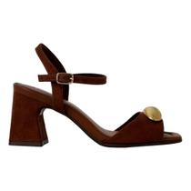 Sandália piccadilly camurca feminino 626053