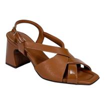 Sandália Piccadilly Flavia Salto Alto 626052 Ocre Sandália Piccadilly Flavia Salto Alto 626052 Ocre
