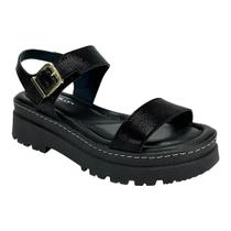 Sandália Piccadilly Maxi Tratorada 249004 - PRETO Sandália Piccadilly Maxi Tratorada 249004 - PRETO