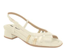 Sandália Piccadilly Saltinho Bloco Comfy Slingback 475013