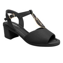 Sandália Piccadilly Salto Médio Rose 566060 Sandália Piccadilly Salto Médio Rose 566060