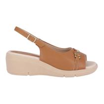 Sandália Piccadilly Slingback Anabela 540409 - Feminino Sandália Piccadilly Slingback Anabela 540409 - Feminino
