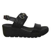 Sandália Plataforma Anabela Feminina Moleca 5536.110 Preto Sandália Plataforma Anabela Feminina Moleca 5536.110 Preto