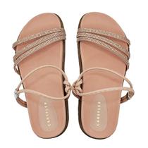 Sandália Plataforma Anatômica Careflex com Brilho