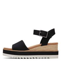 Sandália Plataforma com Fivela no Tornozelo Diana Feminina TOMS Preta 36 Sandália Plataforma com Fivela no Tornozelo Diana Feminina TOMS Preta 36