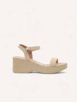 Sandália Plataforma Comfy - Areia Sandália Plataforma Comfy - Areia