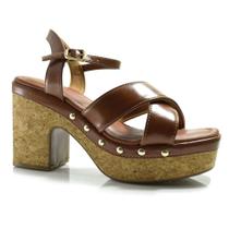 Sandália Plataforma Feminina Cazzualen T5110-130 Sandália Plataforma Feminina Cazzualen T5110-130