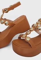 Sandalia Plataforma Via Uno 907011 Sandalia Plataforma Via Uno 907011