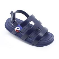 Sandália Plugt Mini Bizz Colors Marinho Infantil, Leve e Divertida Sandália Plugt Mini Bizz Colors Marinho Infantil, Leve e Divertida