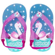 Sandália Praiana Baby Marinho Cisne Feminino Pimpolho