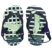 Sandália Praiana Baby Marinho Jacaré Masculino Pimpolho