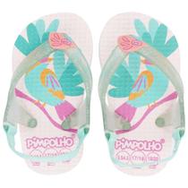 Sandália Praiana Baby Rosa Pássaro Feminino Pimpolho